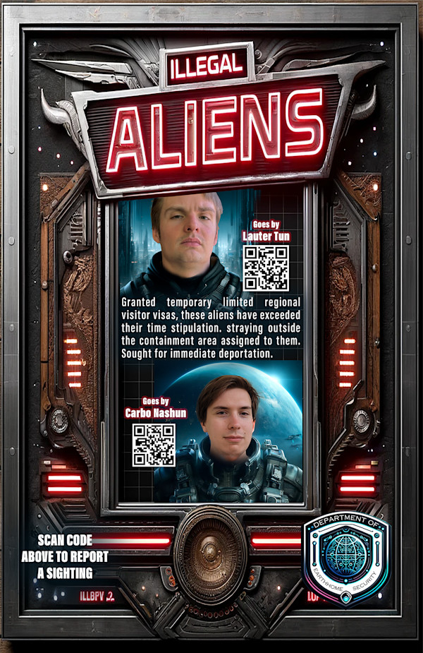 Illegal Aliens - Lauter Tun and Carbo Nation by Adrienne Fritze