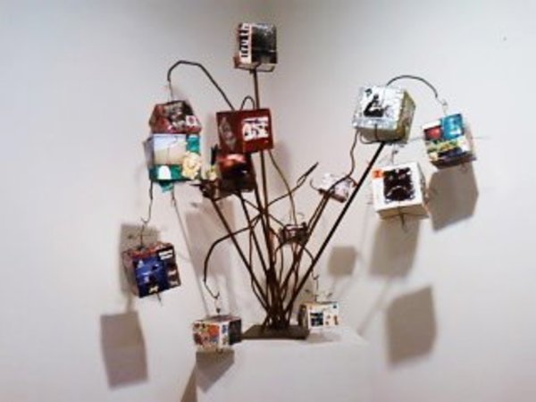 The Collection Tree (Two) 2003 boxes from Empty & Meaningless: the Box Project workshops by Adrienne Fritze, Image 14.