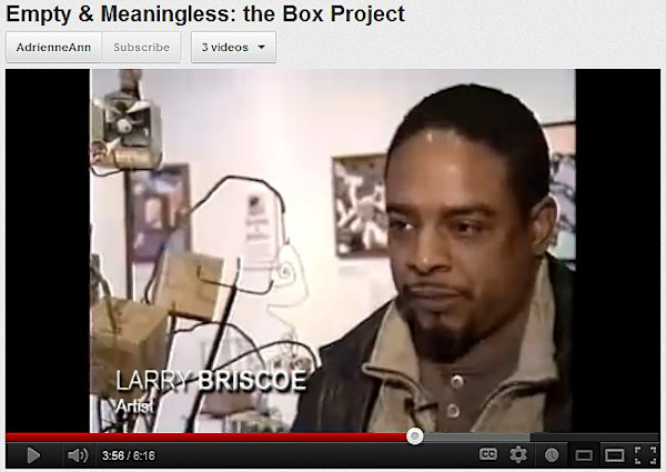 Still from an interview with Larry Briscoe, workshop participant by Adrienne Fritze, Image 16.
