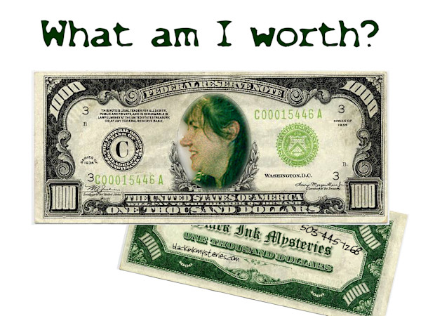 What am I worth? (slide 6) by Adrienne Fritze
