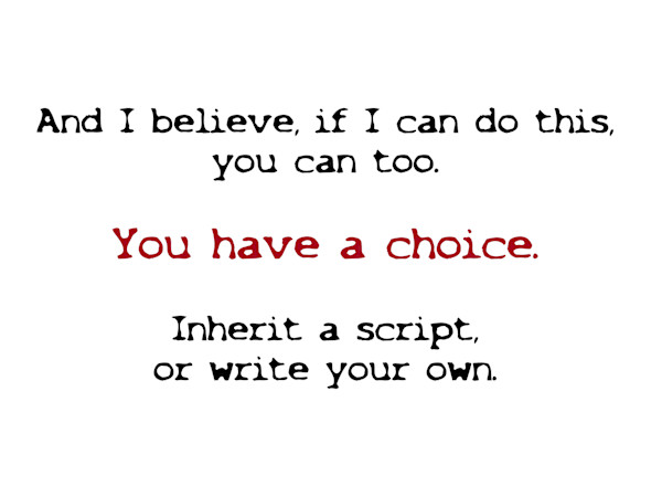 You Have Choice (slide 19) by Adrienne Fritze