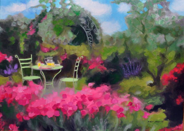 Breakfast in the Garden by Robert Patrick Coombs