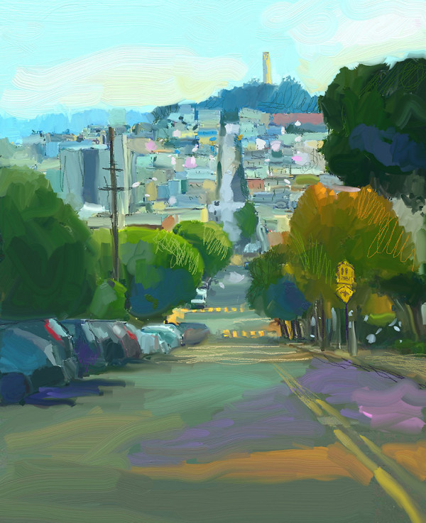 SF Streets by Andrew Faulkner