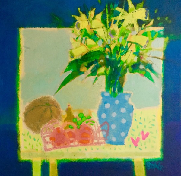 Spring table with Daffs by francis boag