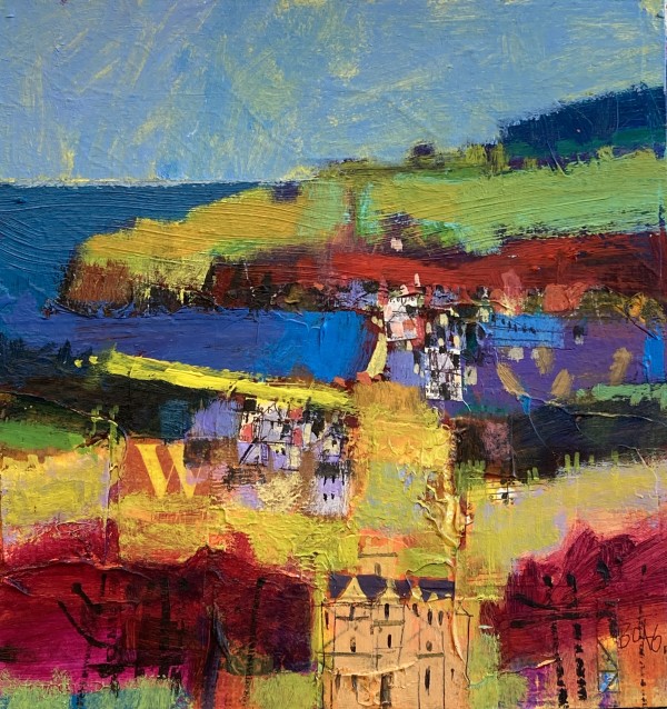 Stonehaven from Ury study1 by francis boag
