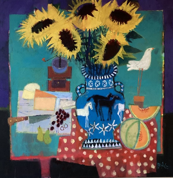 Big Sunflowers by francis boag