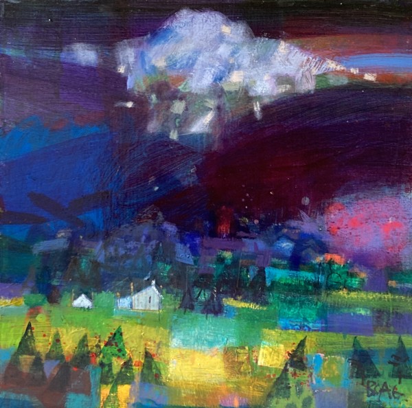Black Rock cottage, Glencoe by francis boag