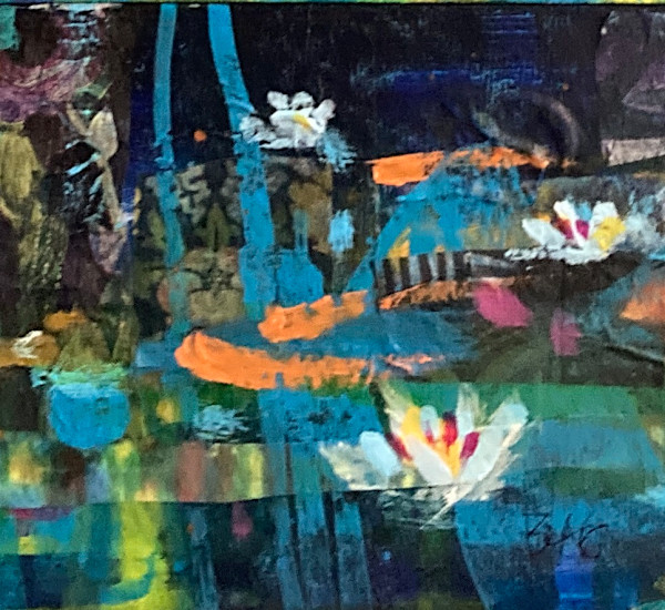 Small Waterlies 4 by francis boag