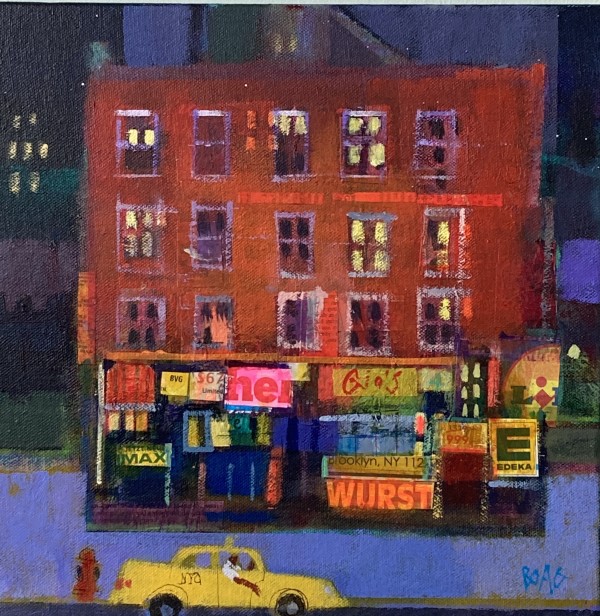 Brooklyn taxi by francis boag