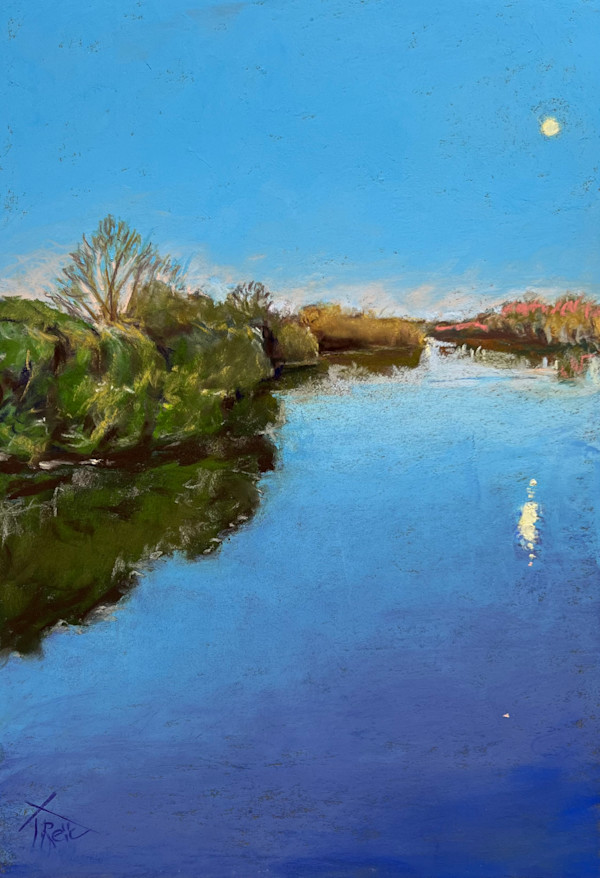 24/230. DUSK ON THE LOIRE VALLEY by Toby Reid