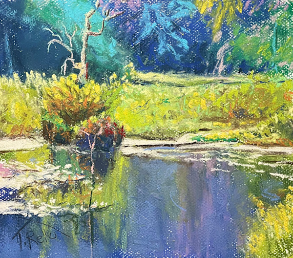 2025/117. COLOR MIX ON THE SWAMP SHORE by Toby Reid