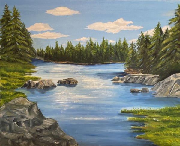 Derry River by Aprille Janes