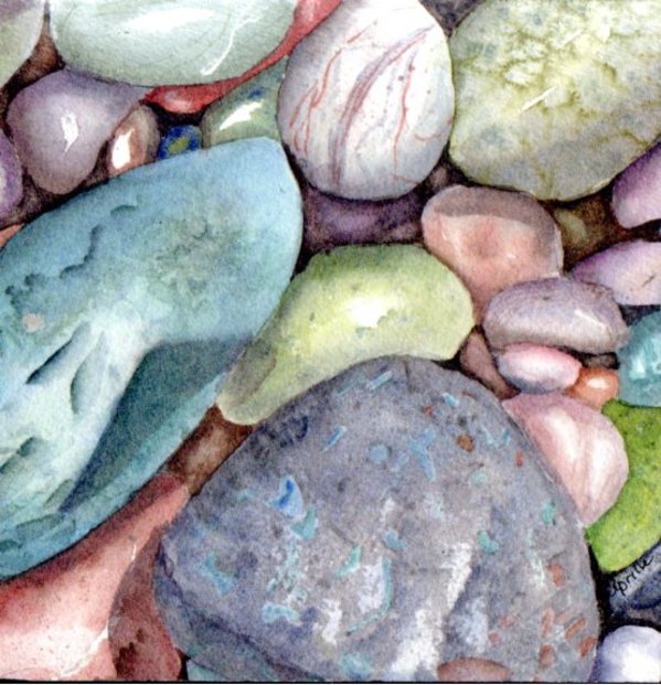 Pebble Beach 1 by Aprille Janes