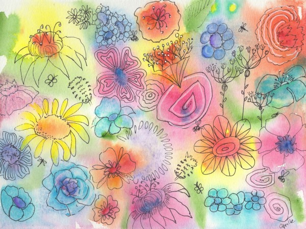 Wild Flowers 3 by Aprille Janes
