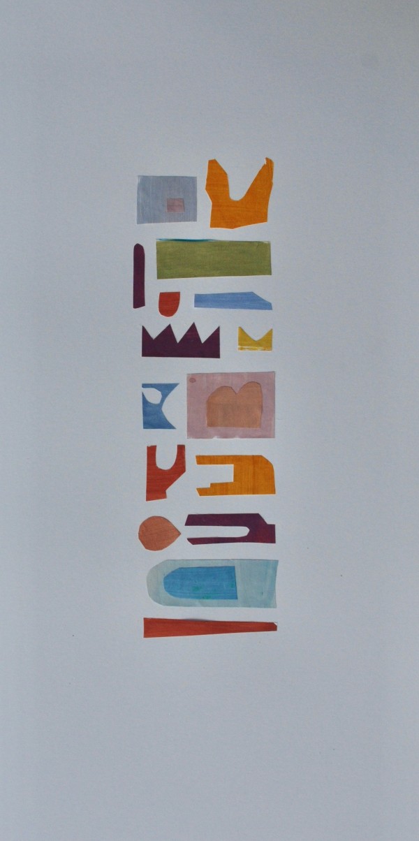 Cut Paper Collage - Shapes Sandwich