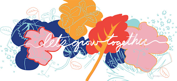 Let's Grow Together (Study) 1/5 by Joanne Probyn