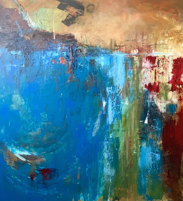 'Layers of blue' by Marina Emphietzi