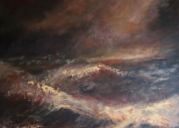 'Turbulent Seas' by Marina Emphietzi