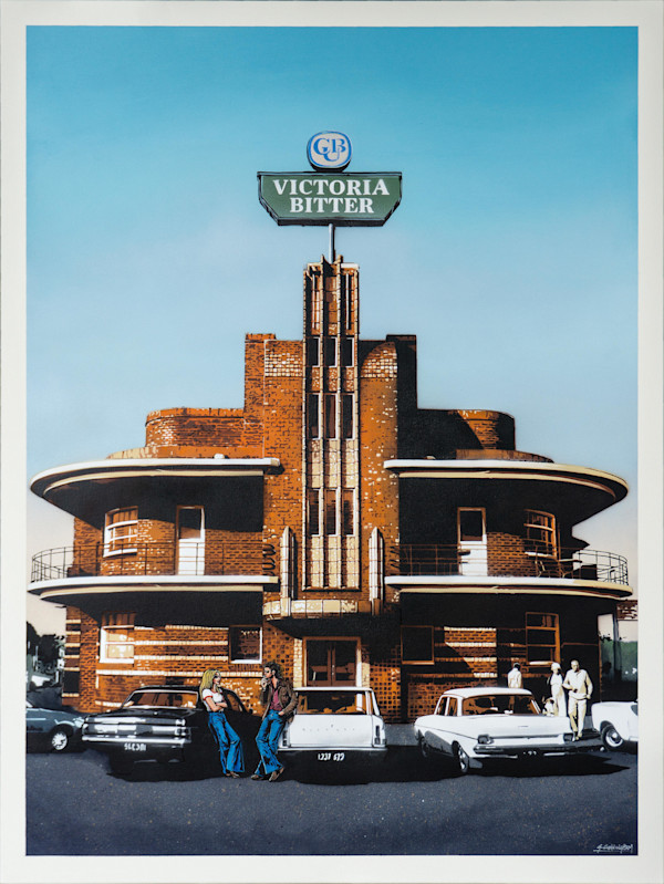 United Kingdom Hotel, 1977 by Geoff Cunningham
