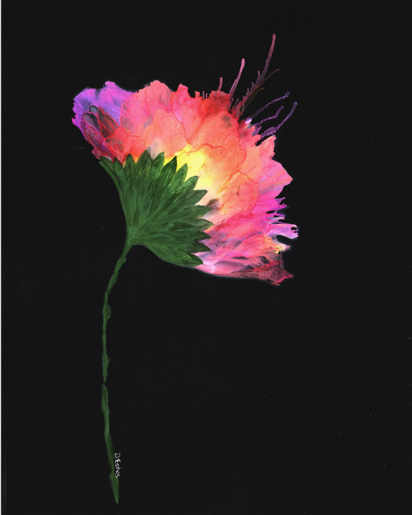 Floral Bloom #1 by Debbi Estes