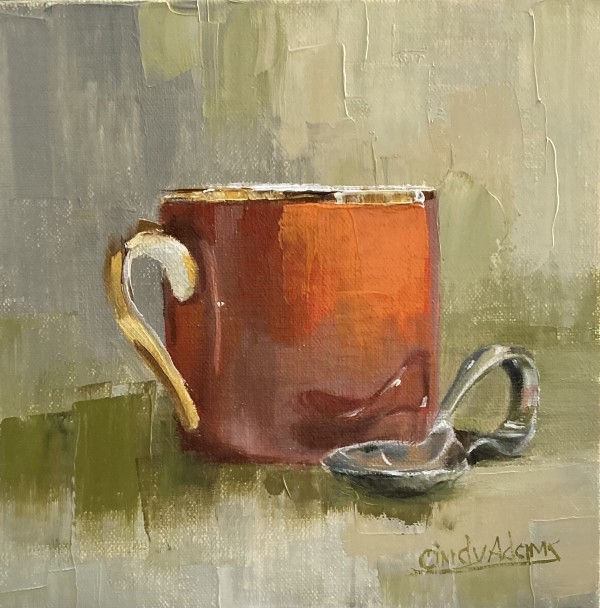 Pop of Orange by Cindy Adams