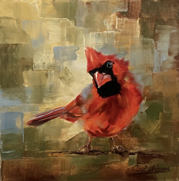 Cardinal IV by Cindy Adams