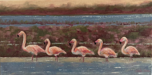 Early Morning Stroll by Cindy Adams