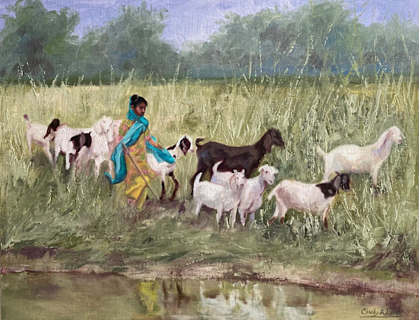 The Shepherdess by Cindy Adams