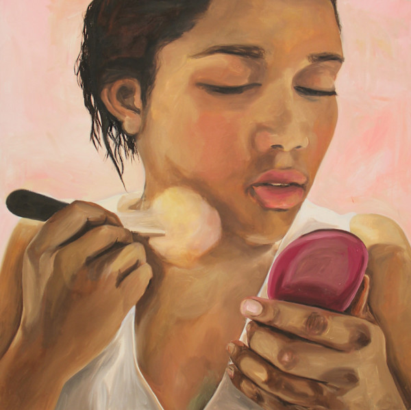 At the Pink Alter 1 by Danielle DesBordes