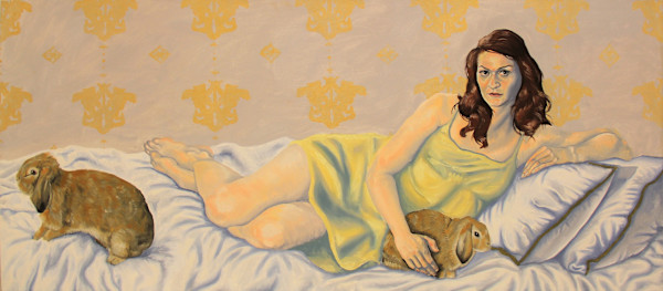 Hillary With Buns by Rachel Moranis