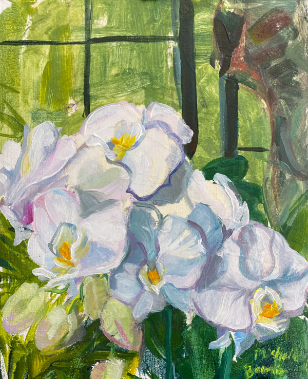In the Orchid Room by Michelle Boerio