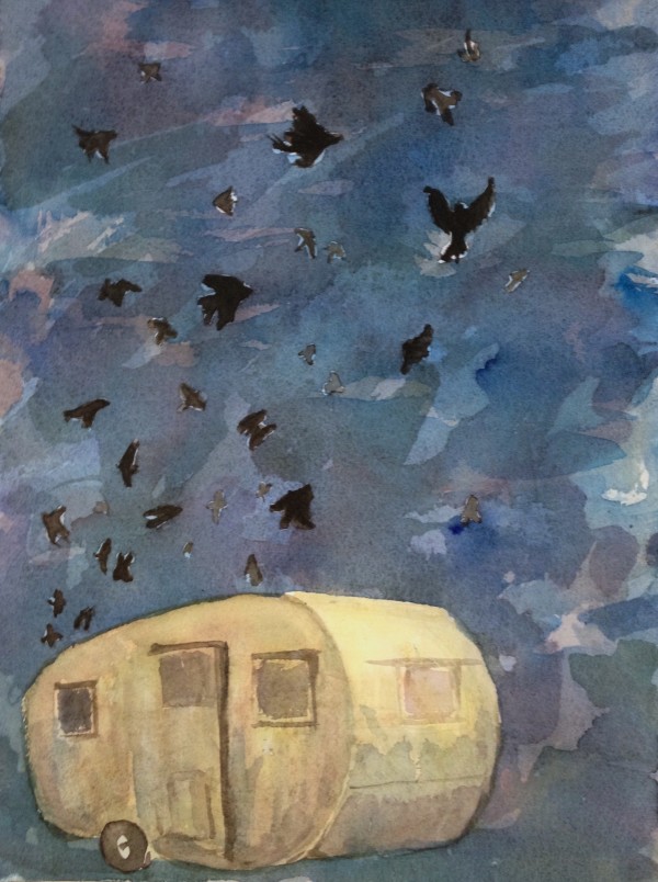 Late Night Dream of Crows by Michelle Boerio
