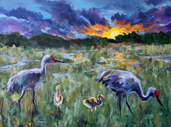 Evening Walk by Michelle Boerio