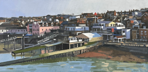 Cowes waterfront by Andrew Hird