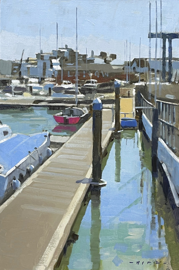 Still water, Cowes by Andrew Hird