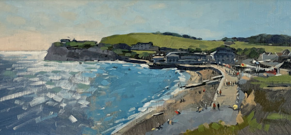 Freshwater Bay, late afternoon sun by Andrew Hird ARSMA