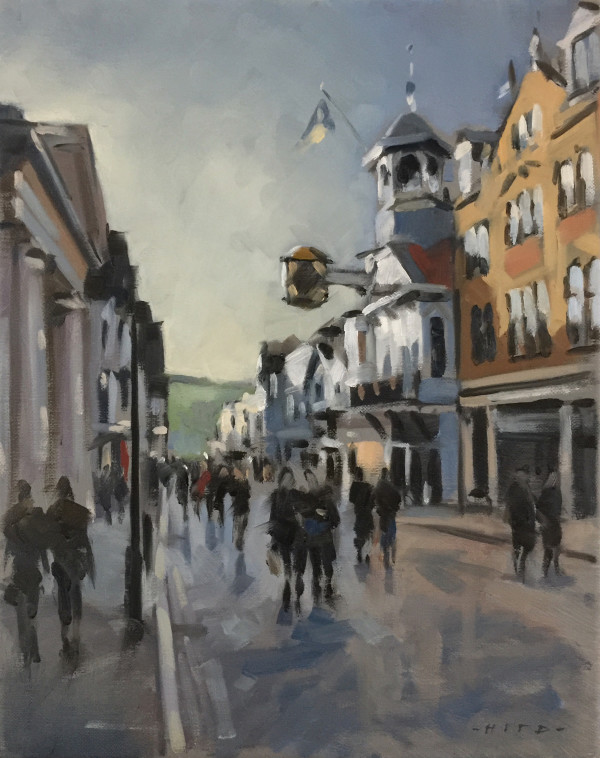 January shoppers, Guildford by Andrew Hird