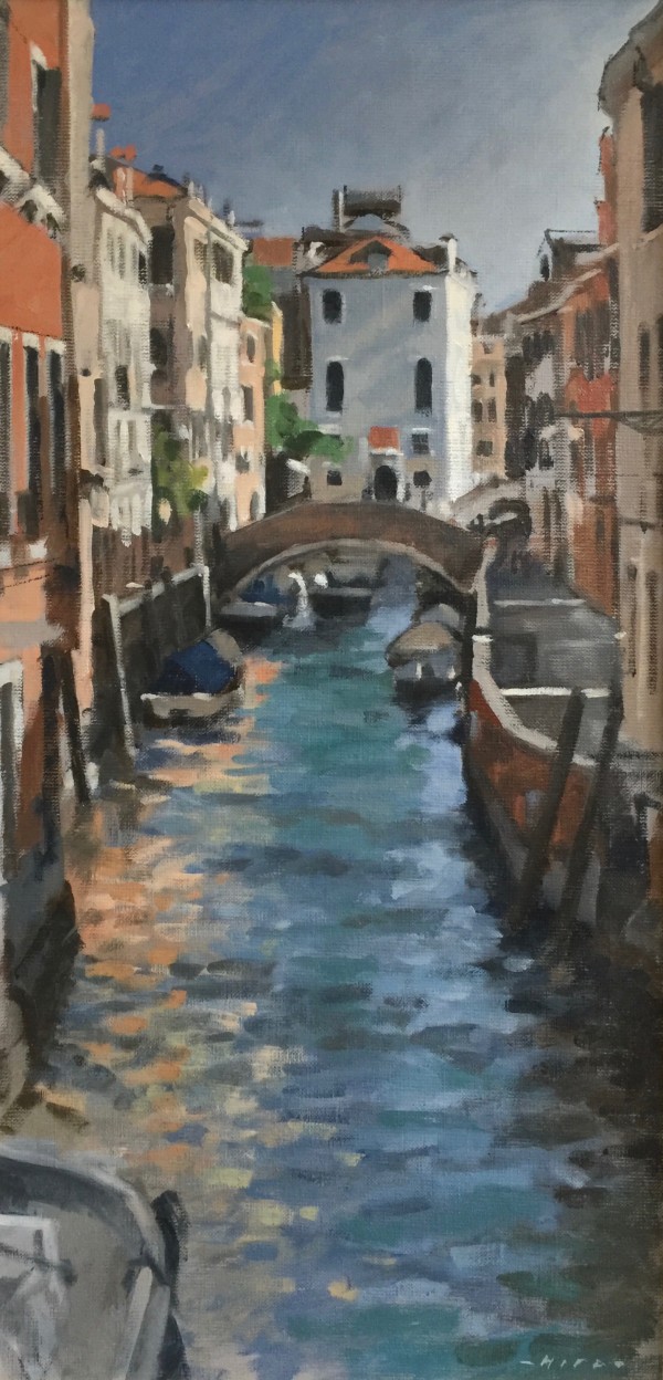 Dorsoduro side canal by Andrew Hird