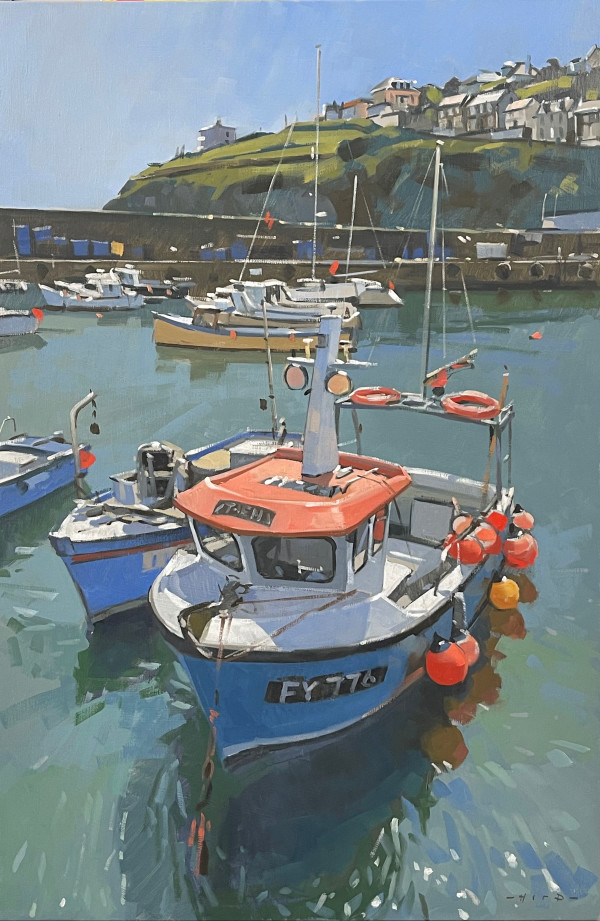 Mevagissey morning by Andrew Hird ARSMA