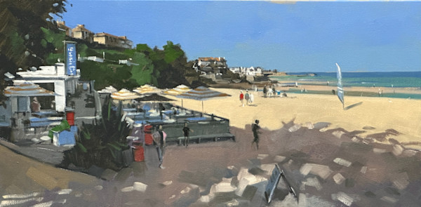 Porthminster beach, St Ives by Andrew Hird ARSMA