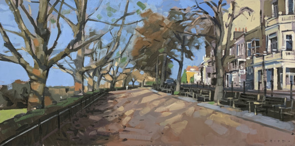 Terrace walk, Richmond Hill by Andrew Hird
