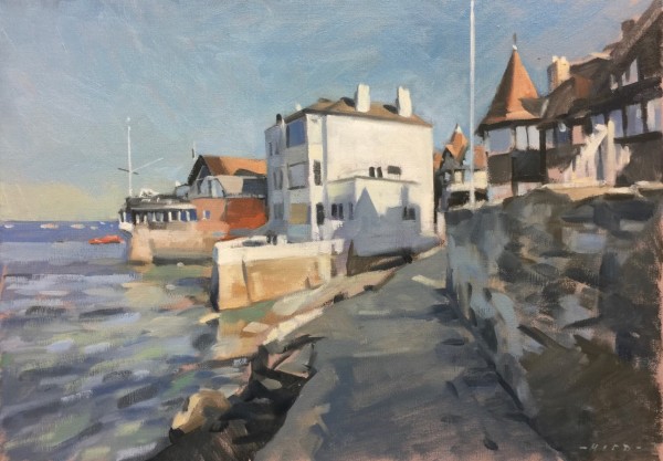 Seaview Yacht Club, High Tide by Andrew Hird