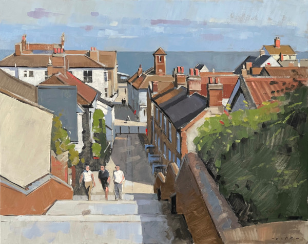 Town Steps, Aldeburgh by Andrew Hird