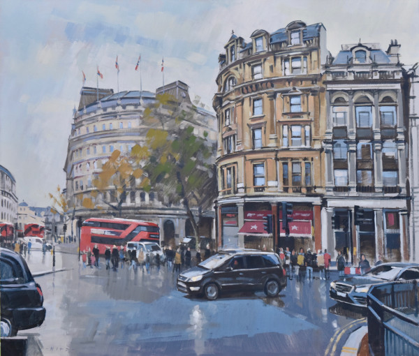 Around Trafalgar Square by Andrew Hird