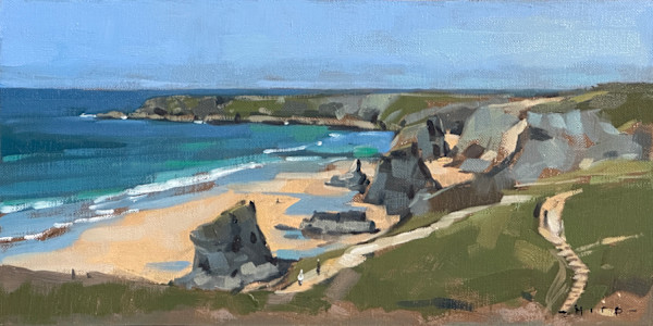 Bedruthan Steps by Andrew Hird ARSMA