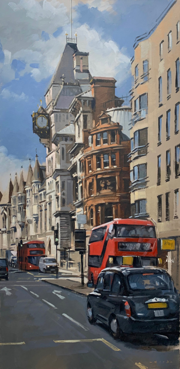 Afternoon sun, Royal Courts by Andrew Hird
