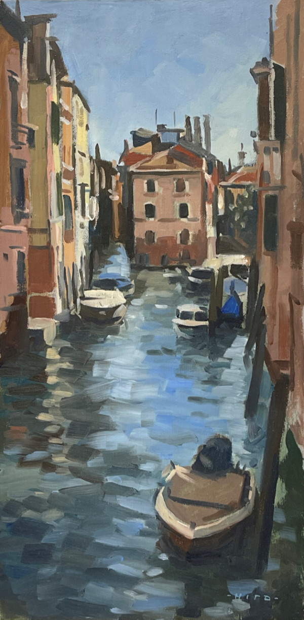 Rio della Panada from Fondamente Nove by Andrew Hird