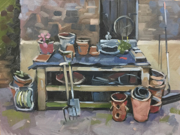 Study for the potting bench