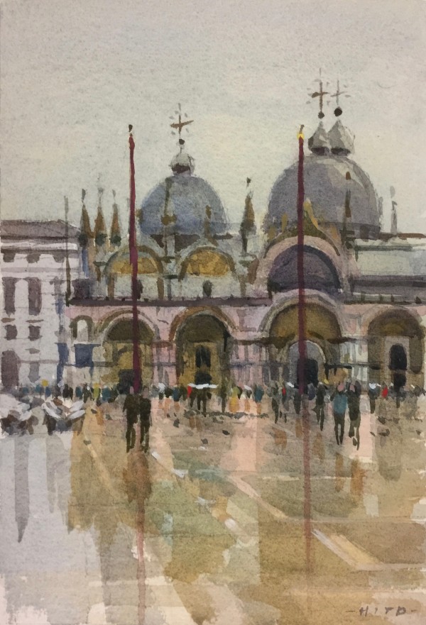 San Marco, spring showers by Andrew Hird