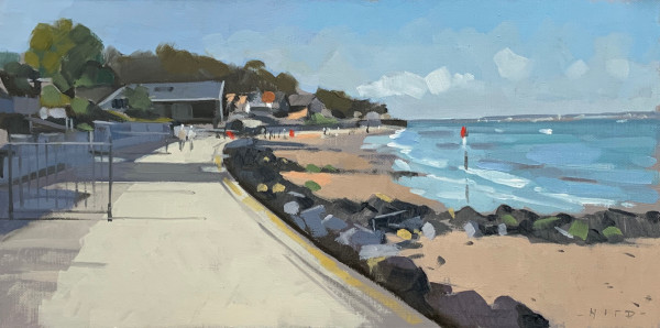 Seagrove seafront by Andrew Hird